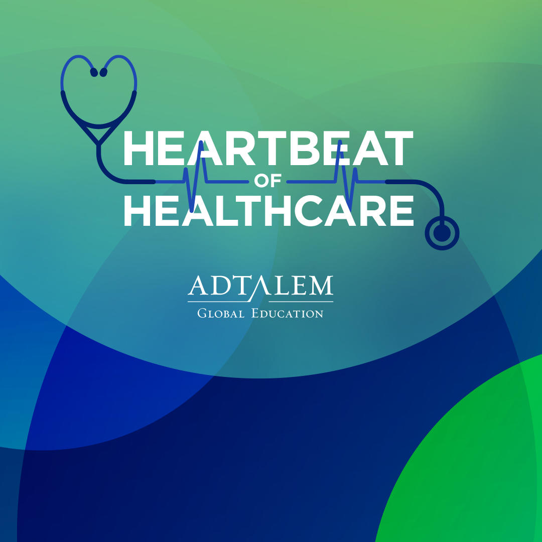 Heartbeat of Healthcare Social branding logo